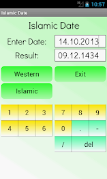 Islamic Date Calculator poster 1