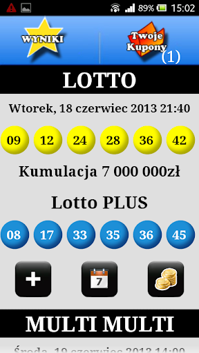 Wyniki Lotto