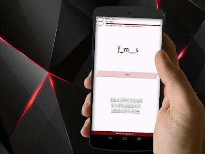 Fill the Words - Game - náhled