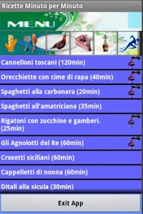 Recipes minute by minute Screenshots 1