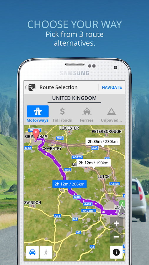 GPS Navigation & Maps Sygic - screenshot