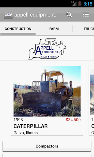 appell equipment sales