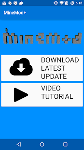 Android application MineMod+ for Minecraft screenshot