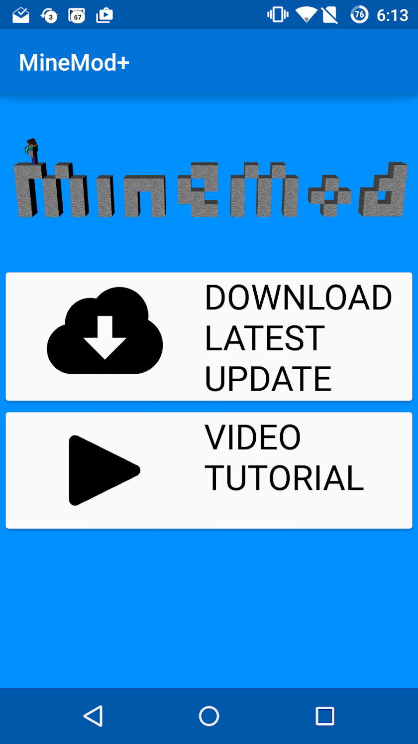 MineMod+ for Minecraft Screen 1