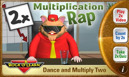 Multiplication Rap 2x