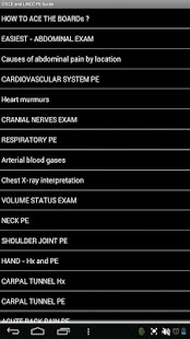 A1 OSCE Physical Exam Guide Screenshots 3