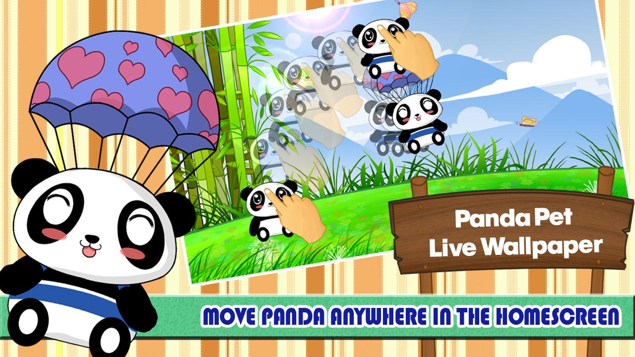 Panda pet live wallpaper ??????? ? ?????????? ??? 