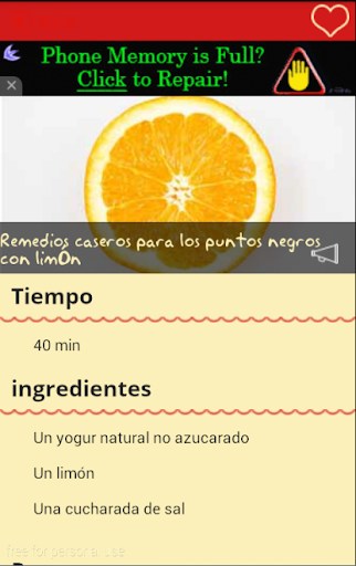 【免費健康App】Recetas de belleza-APP點子