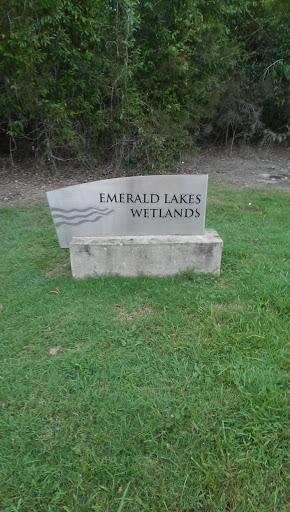 Emerald Lakes Wetlands Sign