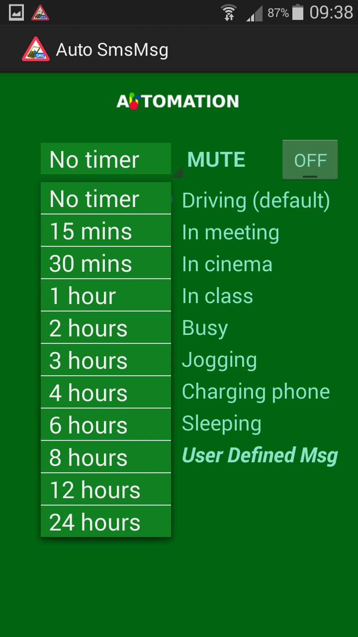 All-in-one Auto SMS Screen 2