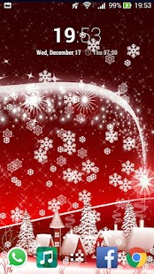 Free Christmas Snow Live Wallpaper APK for Android