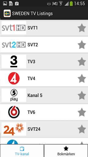 TV Tablå Sverige - Program