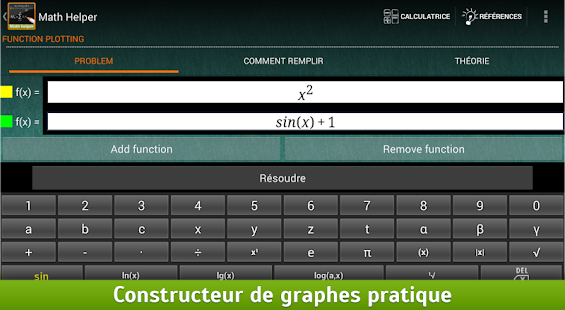 Math Helper: Algèbre et Calcul - screenshot thumbnail