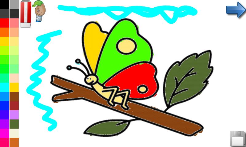 Coloring Book: Butterfly! FREE Screen 3