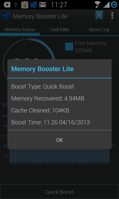 Memory Booster - RAM Optimizer - screenshot