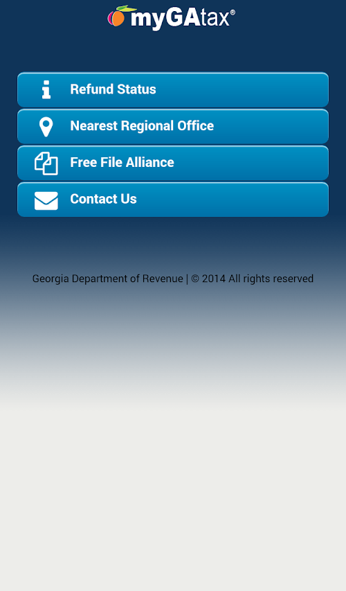 Android application myGAtax screenshort