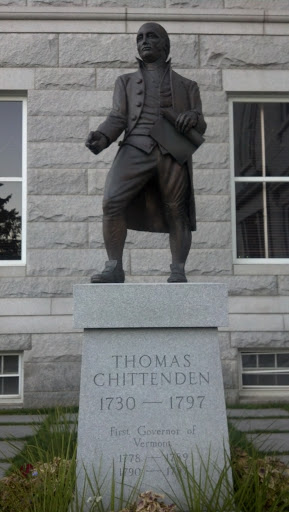 Thomas Chittenden First Governor of Vermont Statue