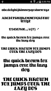 Monotype Flipfont - download for Android