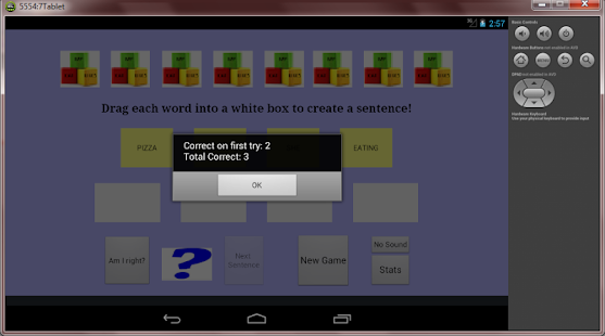 Sentence Builder  