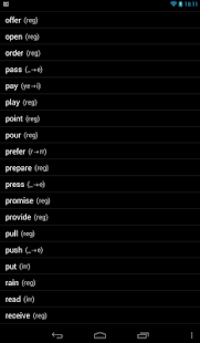 English Verbs Pro - screenshot thumbnail