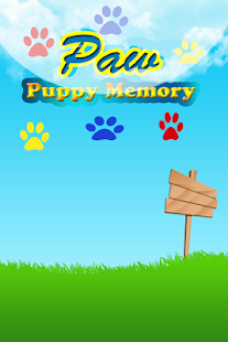 Paw Puppy Memory