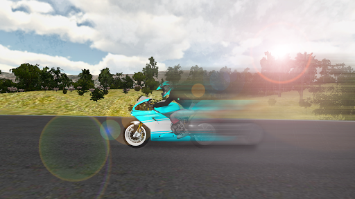 Racing Motorcycle Ride