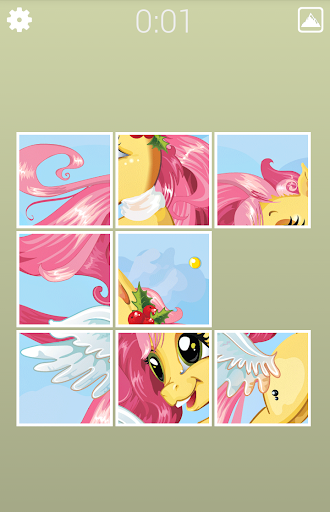 【免費解謎App】Lovely Pony Sliding Puzzle-APP點子