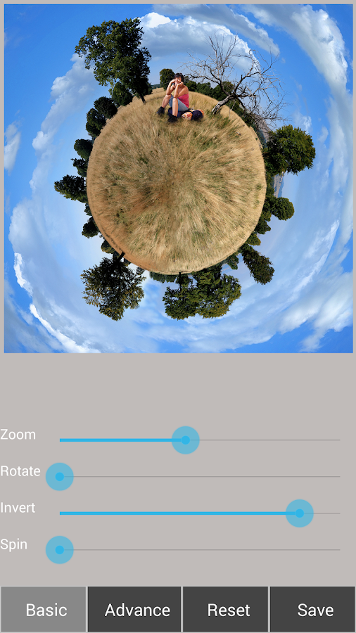 Tiny Planet FX Pro - screenshot