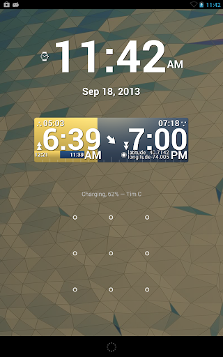 sunTrack Widget