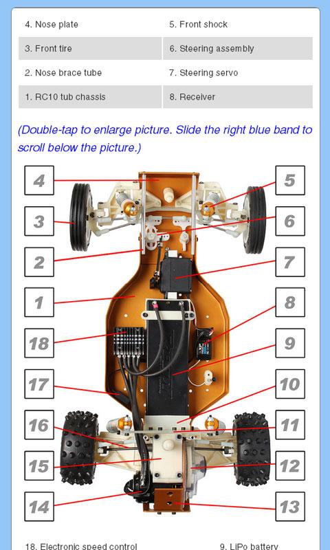 rc10 car parts