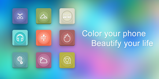 Color Galss Icon Pack