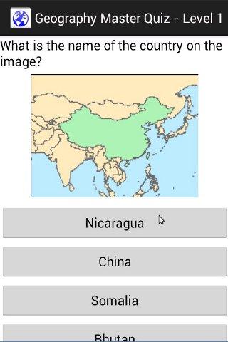 Geography Maps Quiz