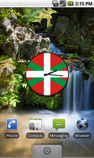 Ikurrina Clock Widget