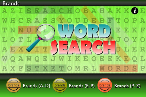 Word Search Global Brands