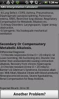 Arterial Blood Gas Interpreter APK צילום מסך #4