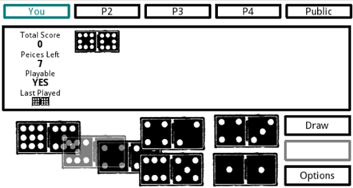 Train Dominoes