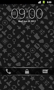Free Download BLKEdition - MagicLockerTheme APK for Android