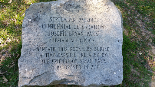 Centennial Rock At Bryan Park