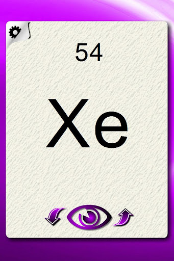 Periodic Elements Flash Cards