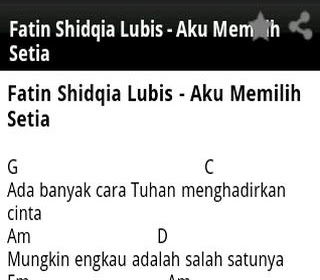 Kunci Gitar Hey Nona