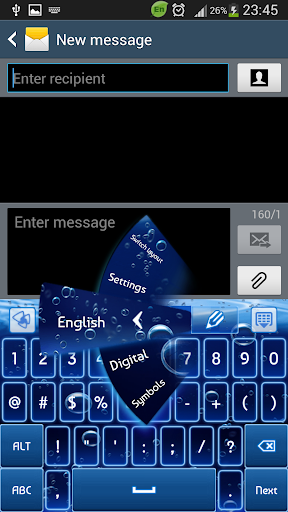 GO Keyboard Water