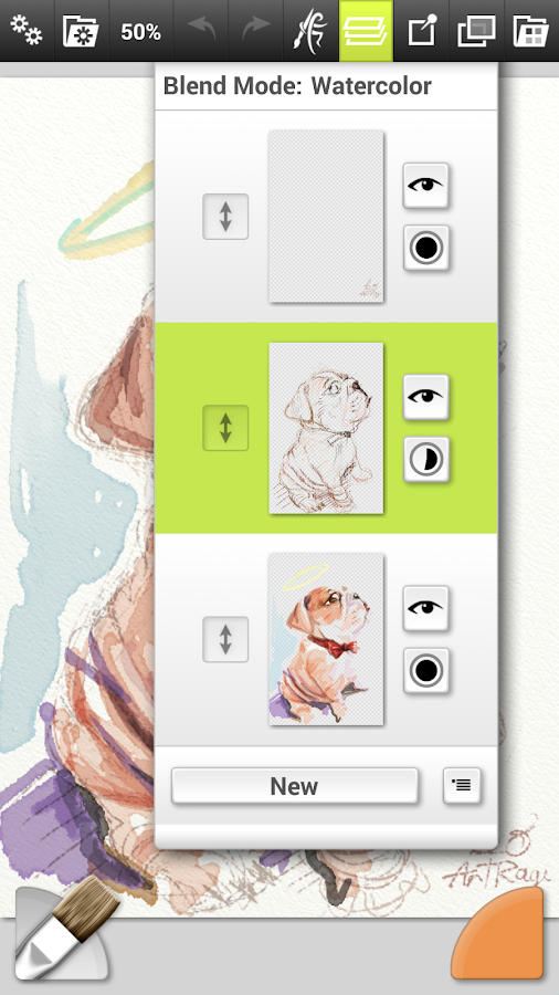   ArtRage: Draw, Paint, Create- tangkapan layar 