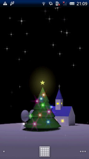 Christmas tree live wallpaper