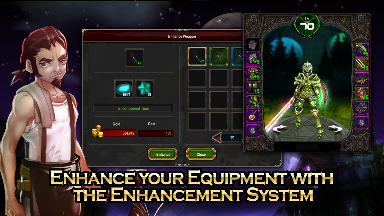 Moon Quest: Dungeons Dark - screenshot