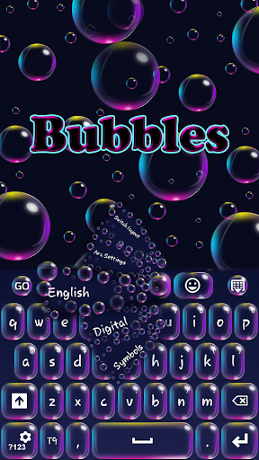 GO Keyboard Bubbles