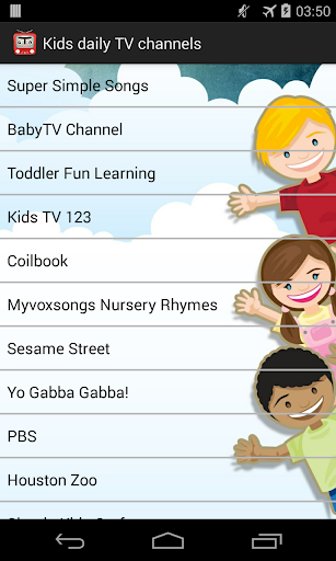Kid TV channels