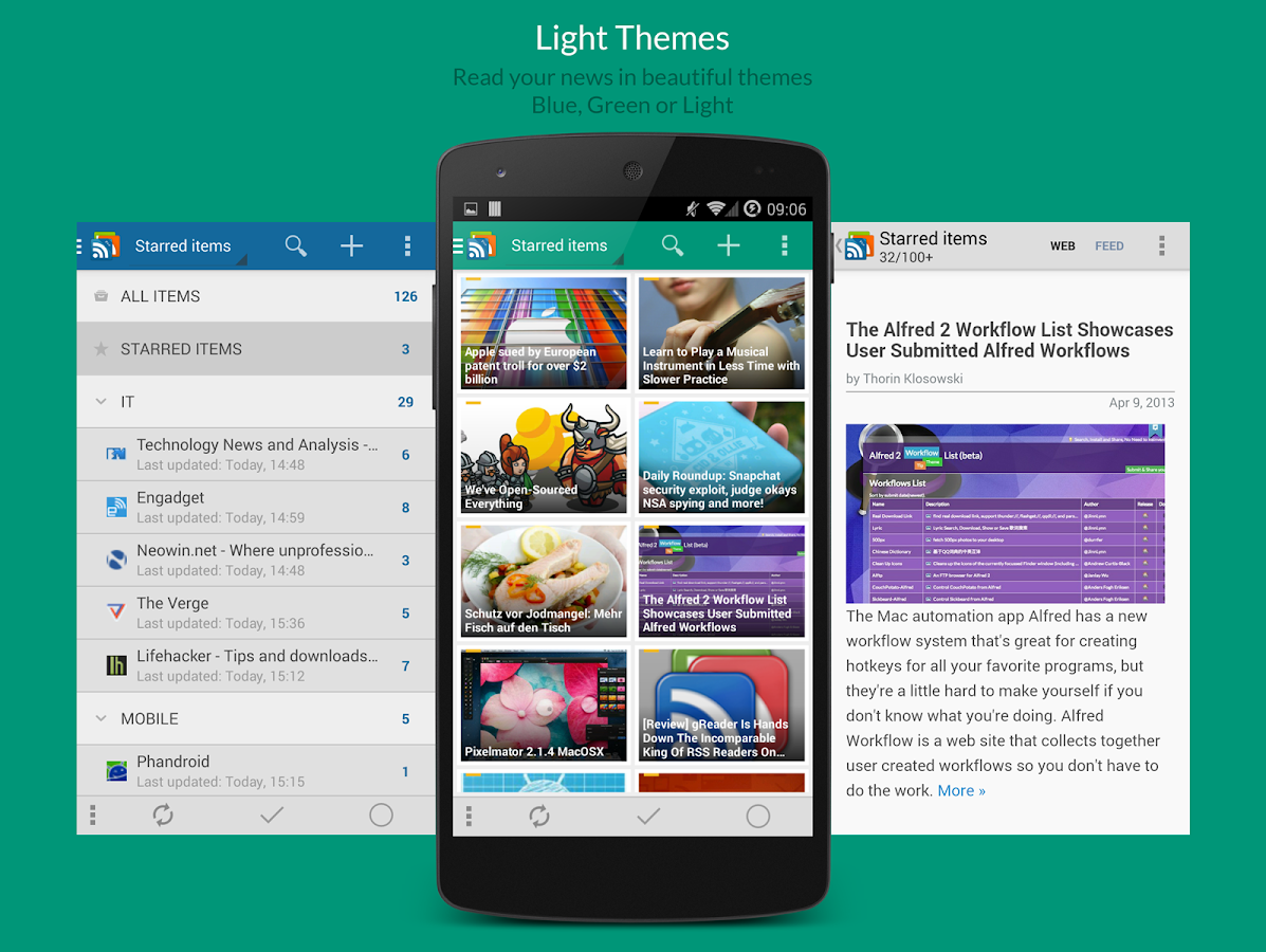 gReader Pro | Feedly | News - screenshot