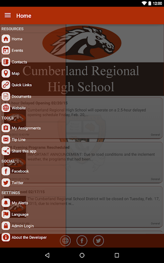 【免費教育App】Cumberland Regional HS-APP點子