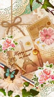 Girly collage-2-Live Wallpaper Screenshots 5