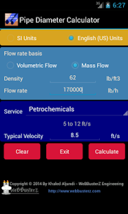How to mod Pipe Diameter Calculator Free lastet apk for laptop